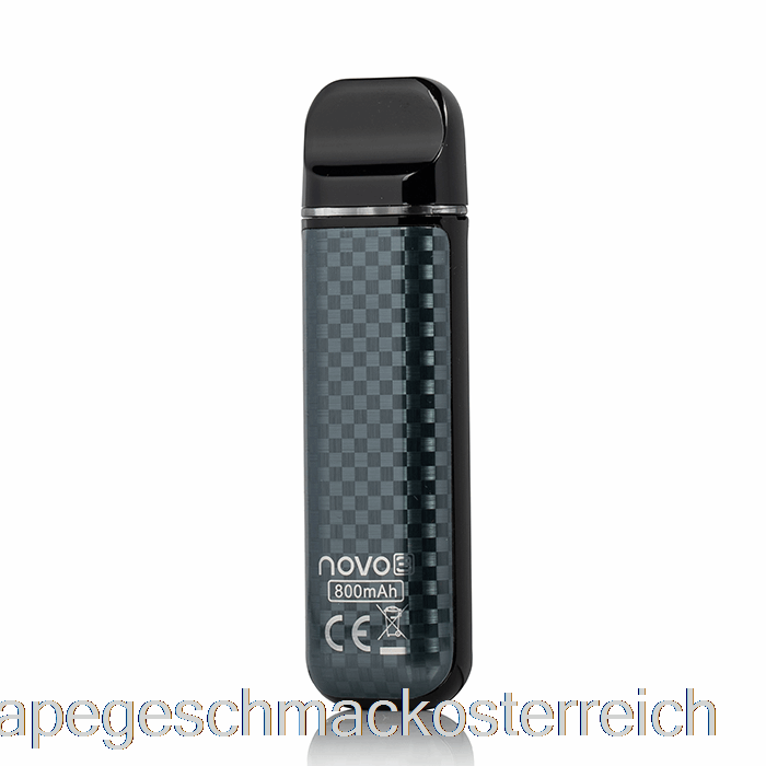 Smok Novo 3 25 W Pod-System, Schwarze Kohlefaser, Vape-Geschmack
